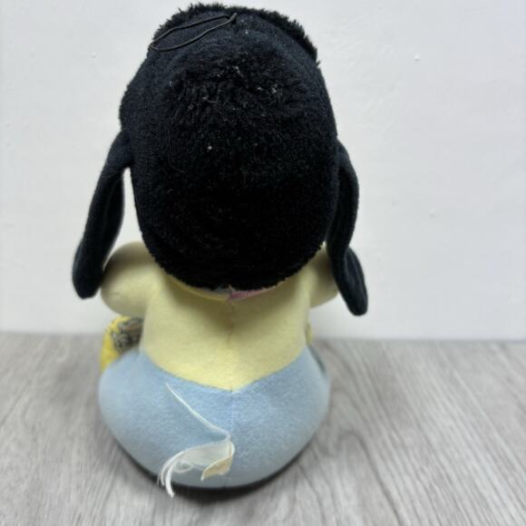 Vintage Pink Baby Minnie Mouse Crawling Plush Stuffed Animal Goofy 1984 - Picture 10 of 13